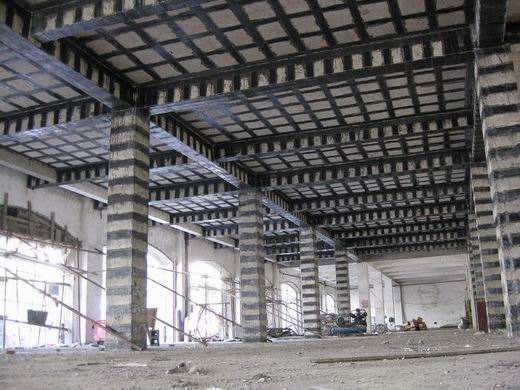 碳纤维布加固建筑施工加工工艺